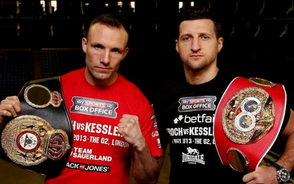 Mike Kessler şi Carl Froch se vor duela sâmbătă seara FOTO the sun.co.uk