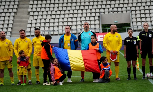 Naţionala Artiştilor Fotbalişti din România a pierdut însă în fața Naționalei Artiştilor Fotbalişti din Turcia