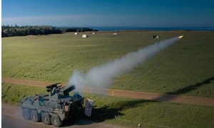 Americanii au testat în Europa sistemul mobil de aparare antiaeriana cu rază scurta de acţiune Stryker FOTO captură US Army