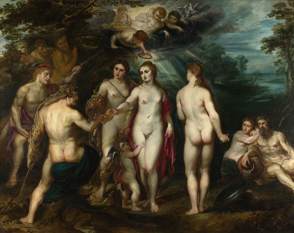 Judecata lui Paris de Peter Paul Rubens FOTO wikipedia