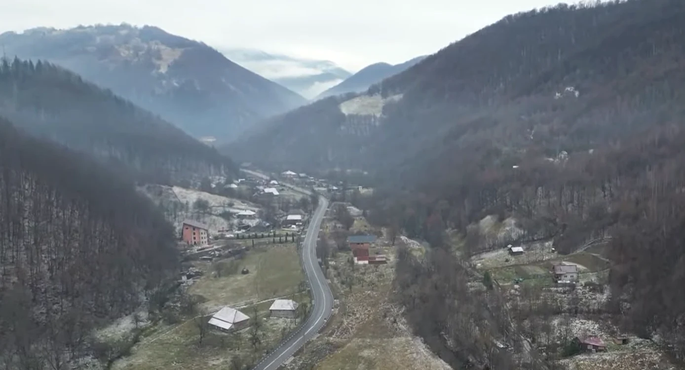 Peisaje de vis pe Drumul Apusenilor. FOTO: captură video/Consiliul Județean