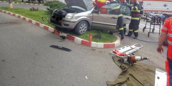 accident rutier in orastie foto isu hunedoara