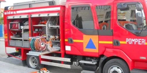 Pompierii au intervenit la timp