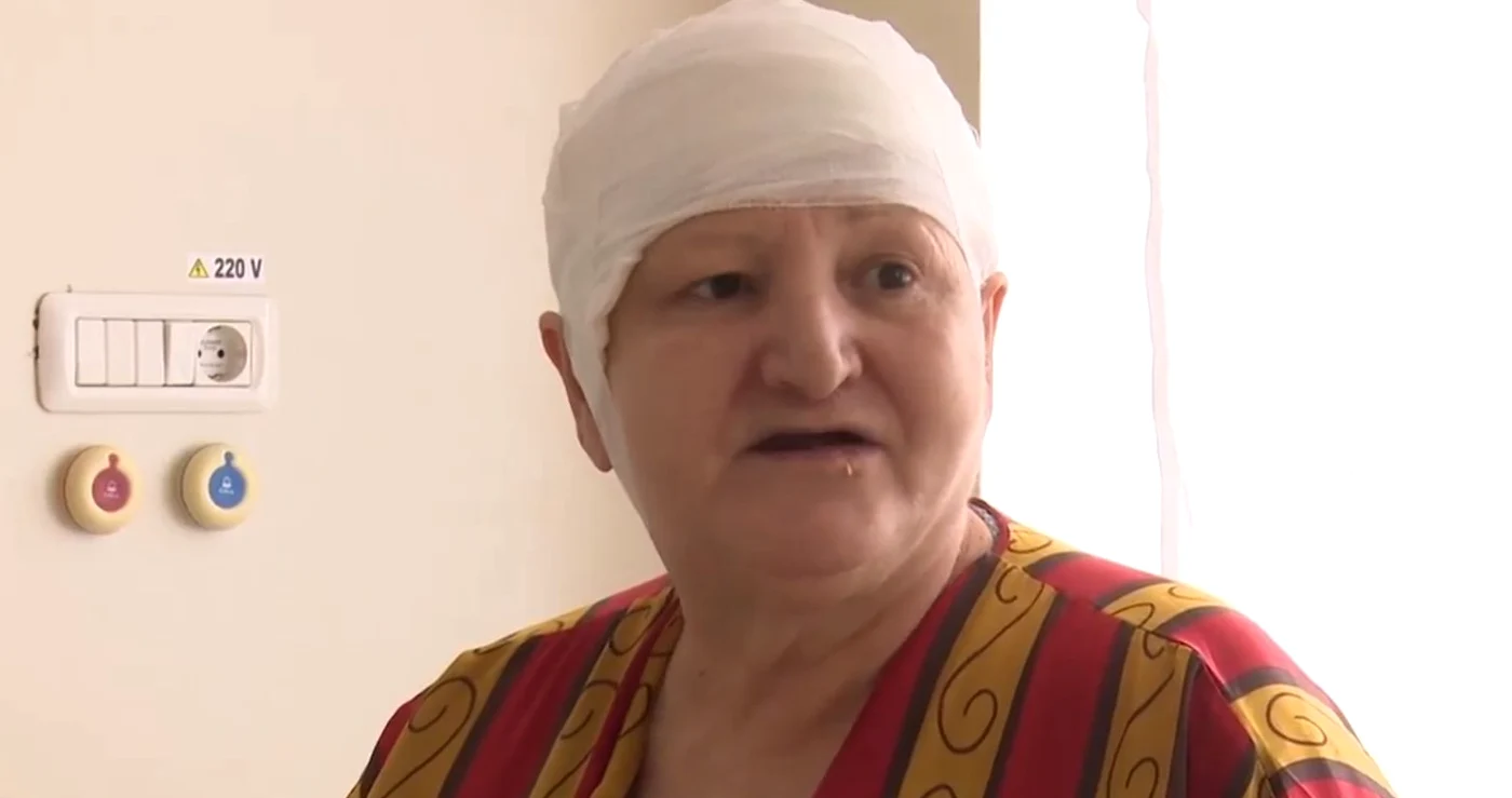 Tumora femeii avea 8 cmFoto: captură Observator