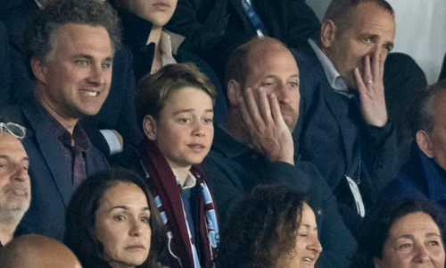 William și George la meci în Paris, Profimedia (1) jpg