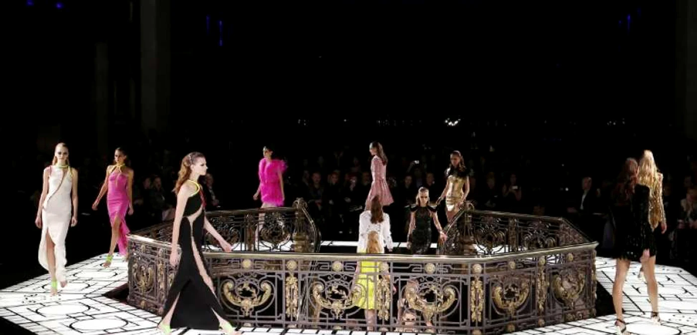 Prezentare de modă Versace. FOTO arhivă AFP