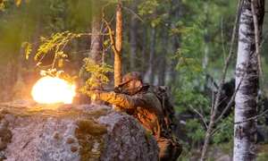 Recruți finlandezi la exercițiul Lively Sabre 25 FOTO via X jpeg
