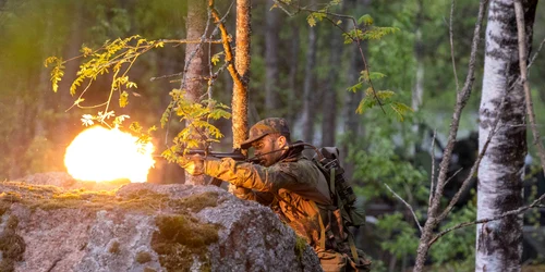 Recruți finlandezi la exercițiul Lively Sabre 25 FOTO via X jpeg