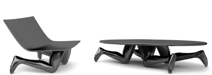 Mobilă inspirată de corpul uman