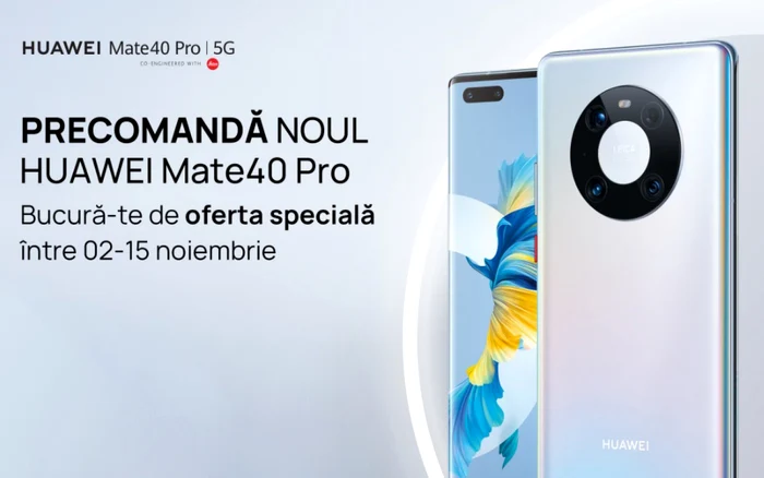 HUAWEI Mate40 Pro, campanie de precomanda.