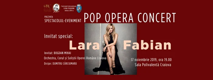 Lara Fabian și tenorul Bogdan Mihai, în 2012foto: arhiva personală