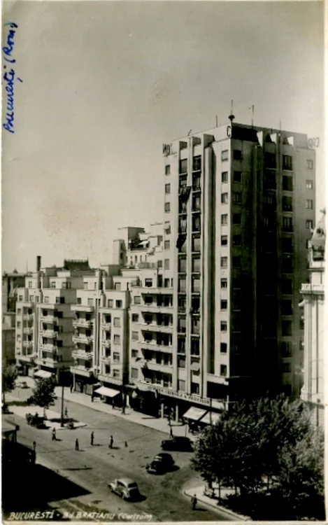 Bucureşti. Blocul Carlton, pe bulevardul Brătianu (© iMAGO Romaniae)