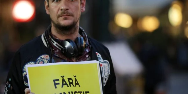 Protest actori Teatrul de Comedie - Tudor Chirilă / FOTO Inquam Photos / George Călin / 8 mar 2019
