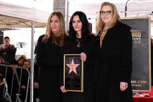 Courtney Cox a primit o stea pe Walk of Fame
