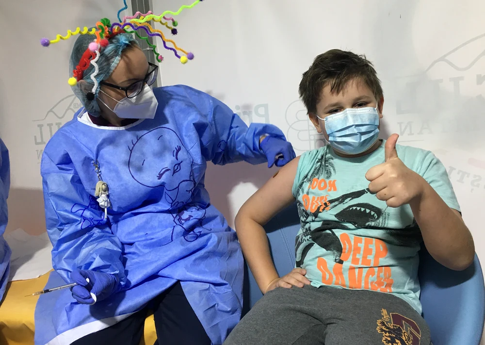 Vladimir a fost primul la vaccinare, atunci când a debutat imunizarea la categoria lui de vârstă