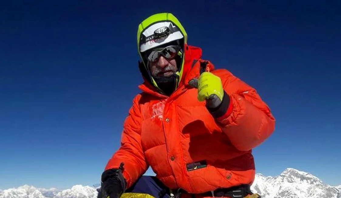 Alpinistul Ticu Lăcătușu FOTO: Facebook/Ticu Lăcătușu