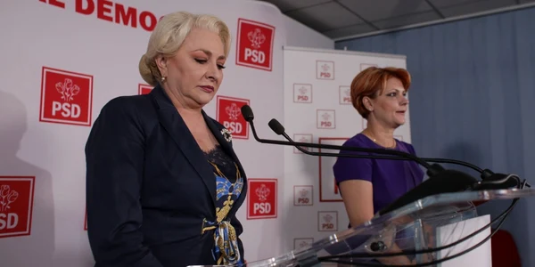 Viorica Dăncilă şedinţă PSD arestare Liviu Dragnea FOTO Inquam Photos Octav Ganea