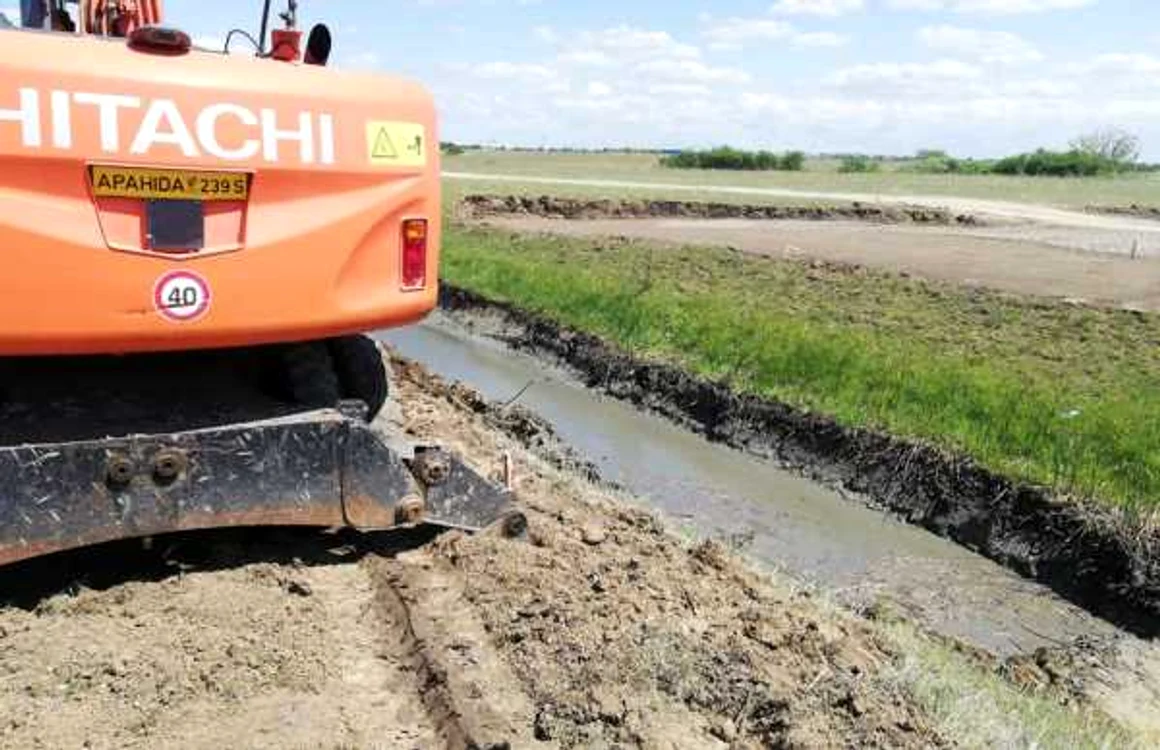 Lucrări la construcţia centurii Timişoara-sud FOTO DRDP