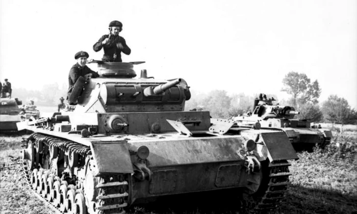 Tanc Panzer III în Polonia, în septembrie 1939 (© Das Bundesarchiv Bild 101I-318-0083-30)