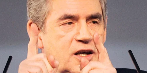 Gordon Brown a prezentat  un slogan vechi