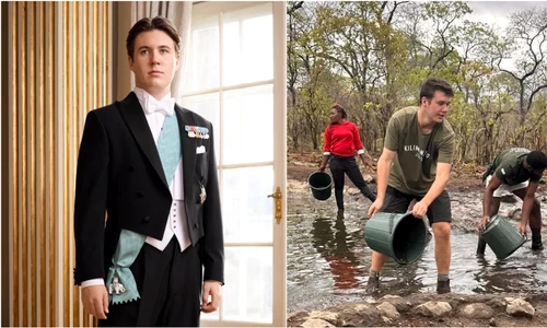 Prințul Christian al Danemarcei muncește în Africa   Casa Regală daneză jpg