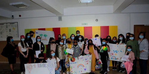 calarasi actiune la colegiul barbu stirbei foto prof.Mariana Oprea