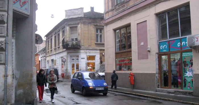 Aşa arată acum strada Meţianu 