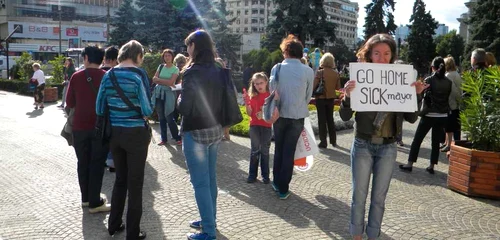 protest iubitori animale ploiesti