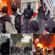proteste elevi Franţa colaj social media jpg