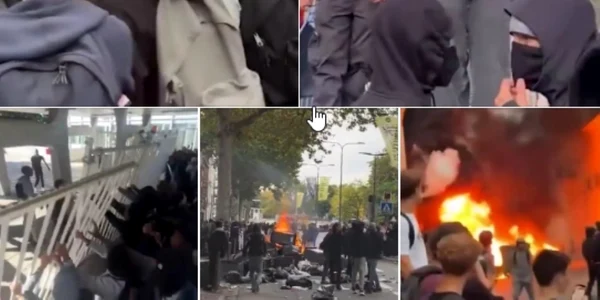 proteste elevi Franţa colaj social media jpg