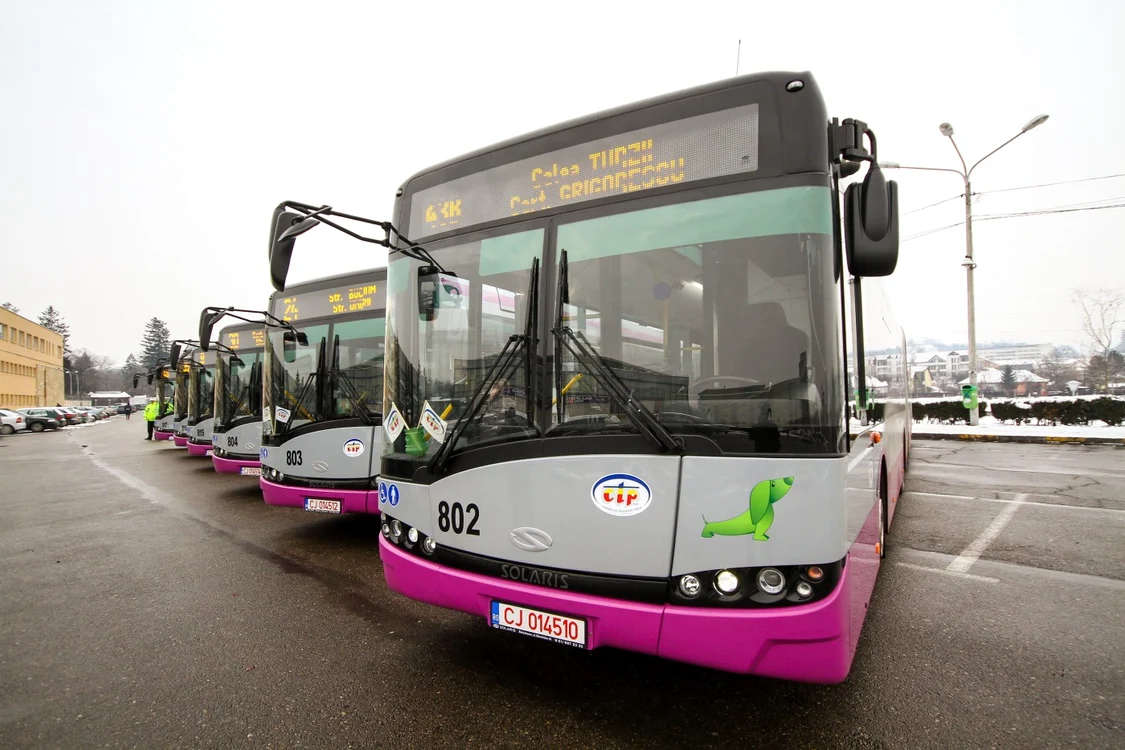 Autobuze din Cluj   FOTO Primăria Cluj-Napoca