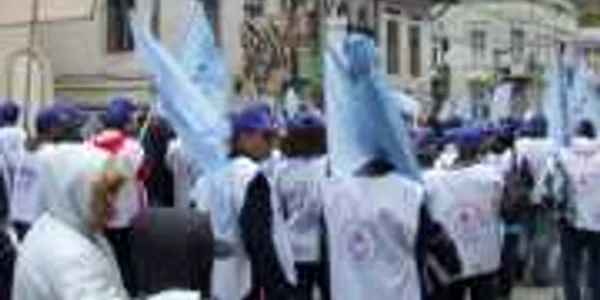 7.000 de profesori au protestat de Ziua Educaţiei, în Capitală