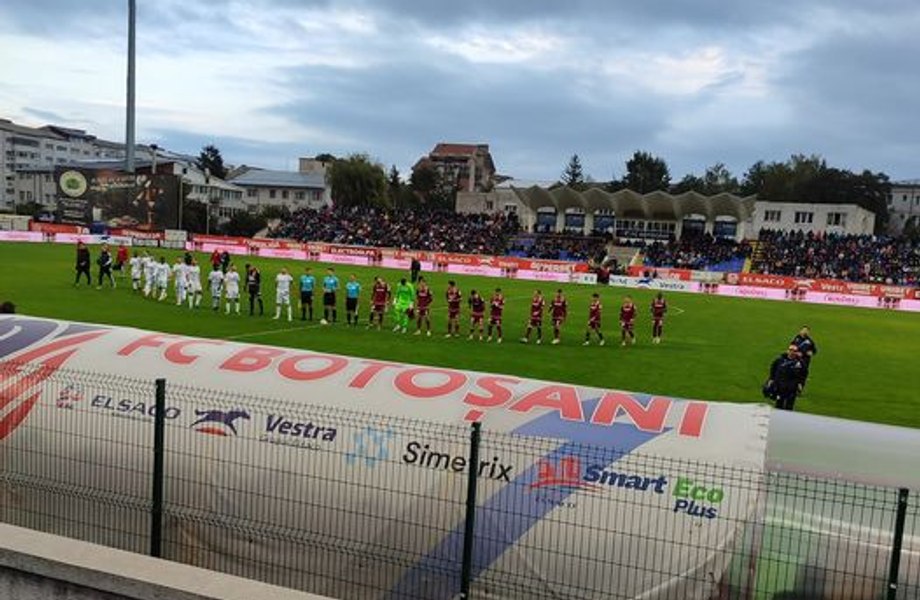 FC Botoşani a învins Rapid cu 2-0, pe teren propriu, în etapa a 12-a a Superligii