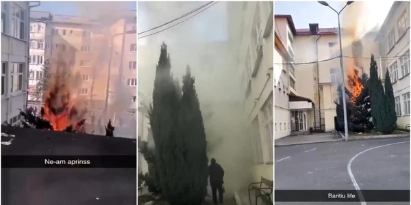 incendiu liceu baia mare