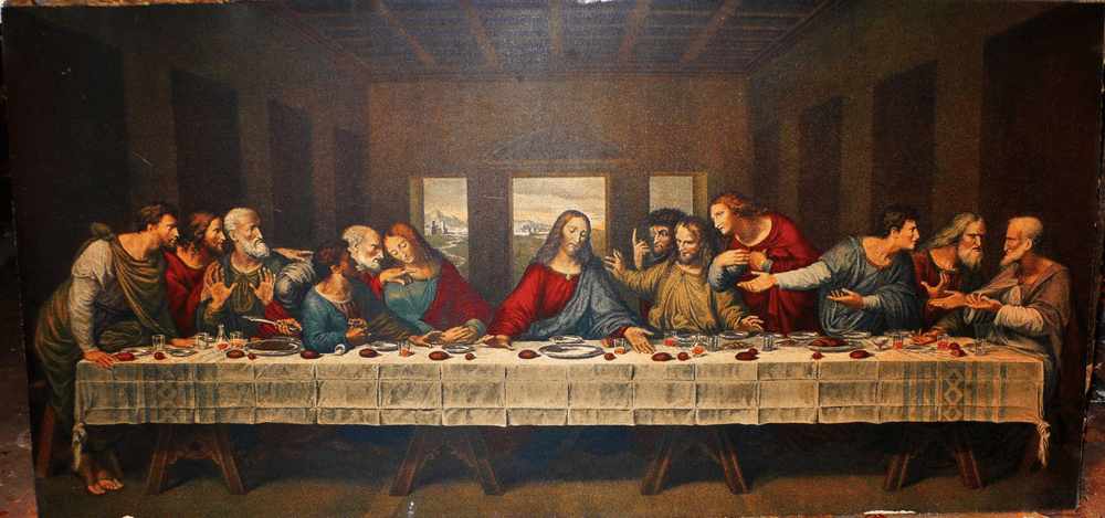 Semnificațiile ascunse din pictura Cina cea de taină, a lui Leonardo da Vinci. Ce reprezintă peștele și sarea de pe masă