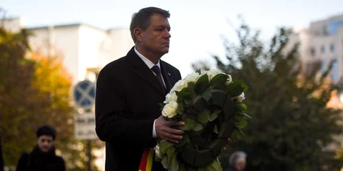 Klaus Iohannis la un an de la Colectiv FOTO Presidency.ro