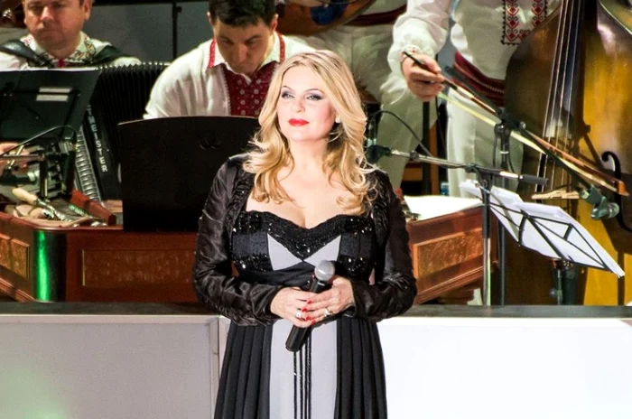 Olga Bălan a cântat la concertul de sâmbătă, 12 martie, al Mariei CiobanuFoto: Click!