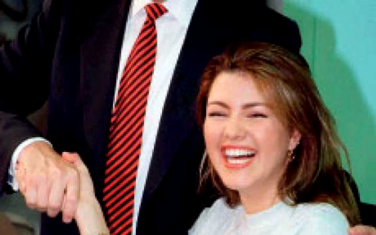 Alicia, împreună cu Donald Trump