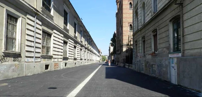 Strada Mărăşeşti a devenit zonă pietoală