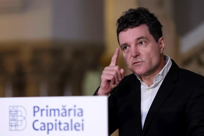Nicușor Dan, primarul general al Capitalei FOTO: Inquam Photos