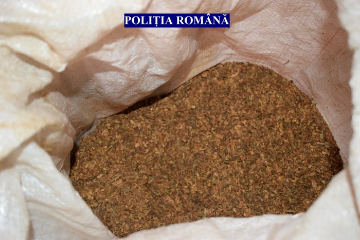 Marfa a fost confiscată FOTO Poliţia Română