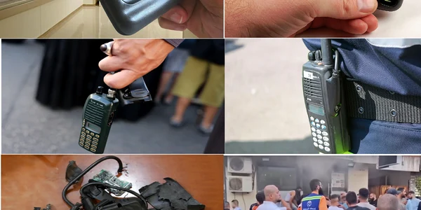 Mii de pagere capcană și stații walkie talkie au explodat din Liban și Siria Colaj