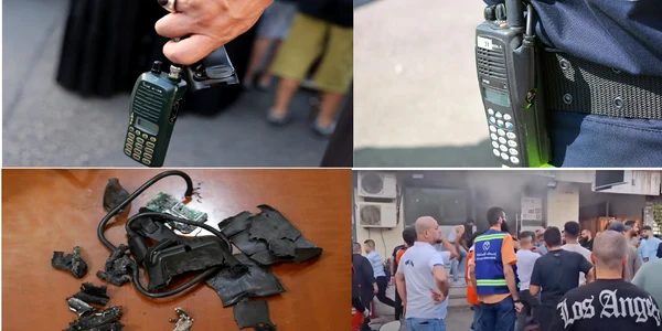 Mii de pagere capcană și stații walkie talkie au explodat din Liban și Siria Colaj