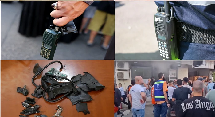 Pagerele şi staţiile portabile, piratate înainte de a intra în Liban FOTO: Colaj