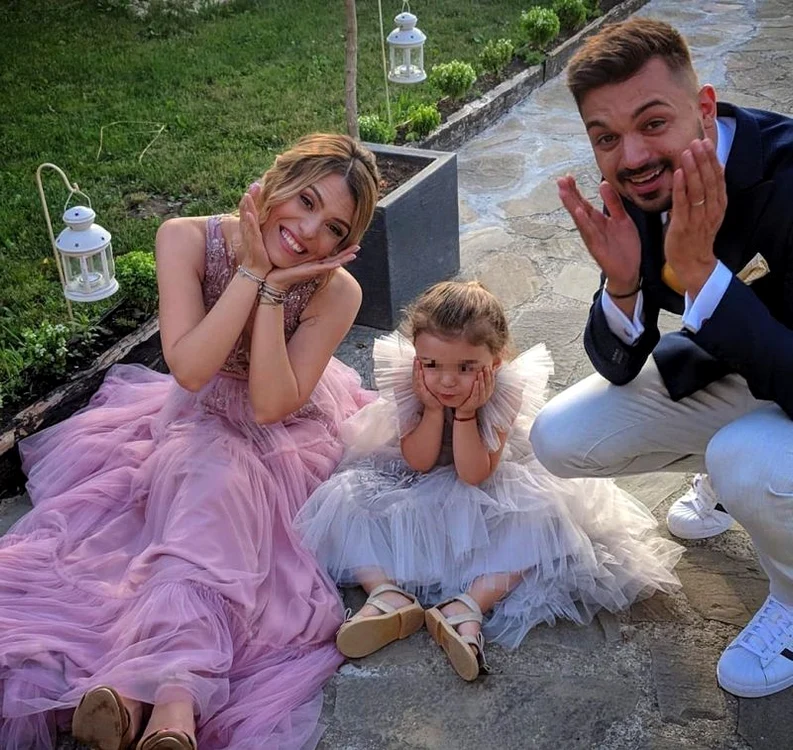 Bogdan Ciudoiu, Alecsandra şi fetiţa lor Natalia