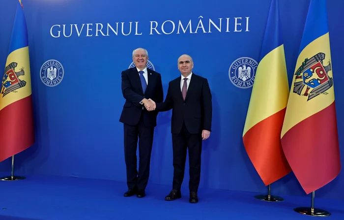 Alexandru Munteanu și Ilie Bolojan. Sursa: Guvernul Republicii Moldova / Facebook