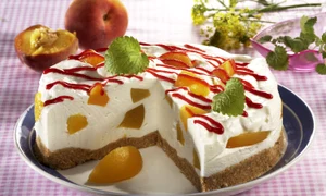 Peach Cake with Currant Icing jpeg