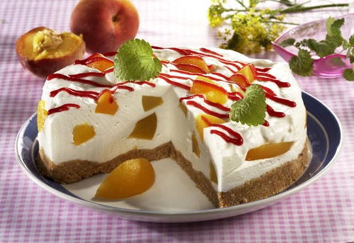 Peach Cake with Currant Icing jpeg