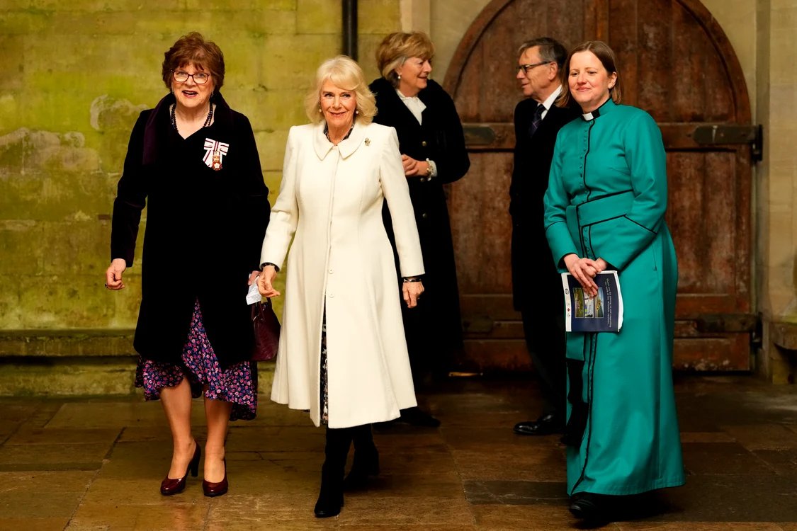 Regina Camilla în Salisbury, Getty jpg