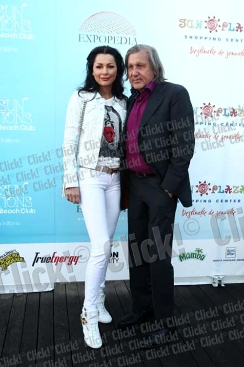Brigitte Sfăt alături de soţul ei, Ilie Năstase (Foto: Dorin Constanda)